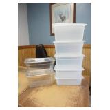 (7ct) Poly 1/3 Food Pan & Lids