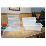 Clear Polycarbonate Food Pans (1/3 & 1/4)