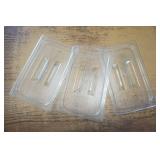 Clear Polycarbonate Food Pans (1/3 & 1/4)