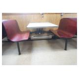 Restaurant Booth (table and 2 benches)