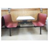 Restaurant Booth (table and 2 benches)