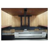 Restaurant Booth (table and 2 benches)
