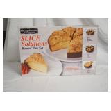 Slice Solutions Round Pie Pan Set