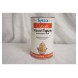 Sysco Caramel Topping 4.13 lb.