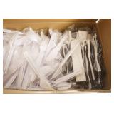 Open Case Wrapped Plastic Cutlery
