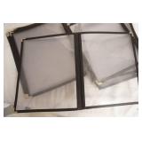 Restaurant Menu Sleeves