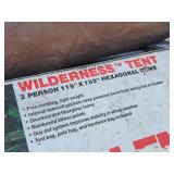 Wilderness 3-Person Hexagonal Dome Tent