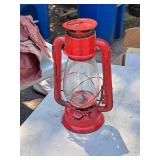 12" Camp Lantern (Red)