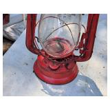 12" Camp Lantern (Red)