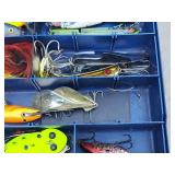 15" Tackle Box with Assorted Fishing Lures