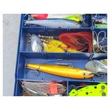 15" Tackle Box with Assorted Fishing Lures