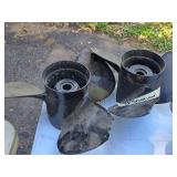 Lot of (2) 13" Boat Propeller