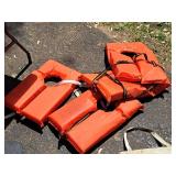 Lot of (4) Size Adult Life Vests