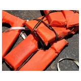 Lot of (4) Size Adult Life Vests