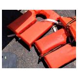 Lot of (4) Size Adult Life Vests