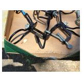 Lot of (4) Clamp-On Rod Holders