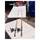 (2) Fishing Rods - 6-1/2