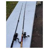(2) Fishing Rods 6-1/2