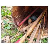 Lot of (1 Bucket) Ice Fishing Rods