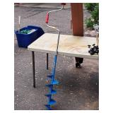 K J Erikssons Knivfabrik 6" Hand Ice Auger