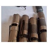 Lot of (4) Assorted Small Flashlights