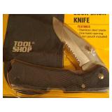 Tool Shop® 4" Lock Back Knife (New)
