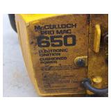 McCulloch Pro MAC 650 Gasoline-Powered Chainsaw 24" Bar