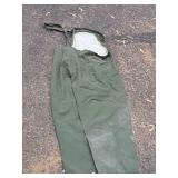 Size Large Waders/Rain Coveralls