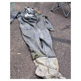 Size Short Waders/Rain Coveralls