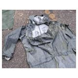 Size Short Waders/Rain Coveralls