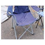 Collapsible Camp Chair (Blue)
