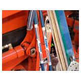 Lot of (One Set) Wilderness 80" Snow Skis and Poles