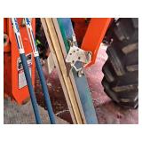 Lot of (One Set) Wilderness 80" Snow Skis and Poles