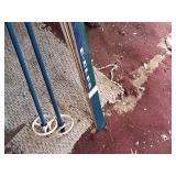 Lot of (One Set) Wilderness 80" Snow Skis and Poles
