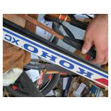 Lot of (One Set) Koho XC 204 77" Snow Skis and Poles