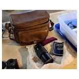 Sears Lens 300mm 1:5.6 with Camera Bag