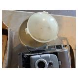Vintage Polaroid Land Camera 80 Camera with Flash Unit