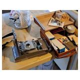 Vintage Polaroid Land Camera The 800 Camera with Accessories and Camera Case