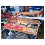 Tournament Badminton Set with Extra Net