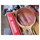Tournament Badminton Set with Extra Net