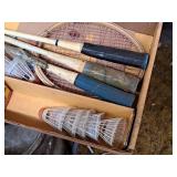 Tournament Badminton Set with Extra Net