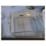 Lot of (3) Casserole Dishes with (2) Lids