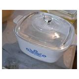 Lot of (3) Casserole Dishes with (2) Lids