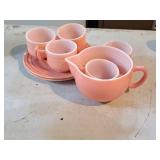 Tea Set 8-piece (Pink)