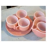 Tea Set 8-piece (Pink)