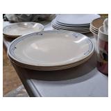 Lot of (21) Assorted Dishwares - Mugs, Plates, Bowls, Saucers