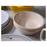 Lot of (21) Assorted Dishwares - Mugs, Plates, Bowls, Saucers