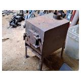 Stove with 69" Smoke Stack