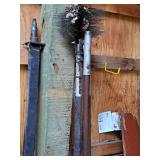 Bristle-Head Chimney Cleaner with (4) 6