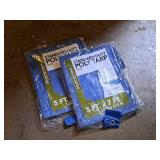 Lot of (2) Poly Tarps 5